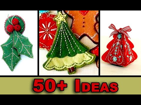 Видео: Более 50 идей для шитья домашнего декора к Рождеству
