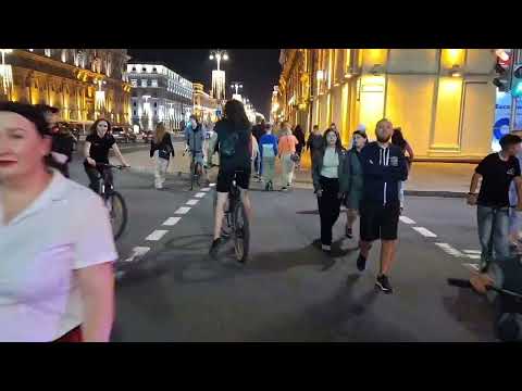 Видео: НОЧНОЙ МИНСК