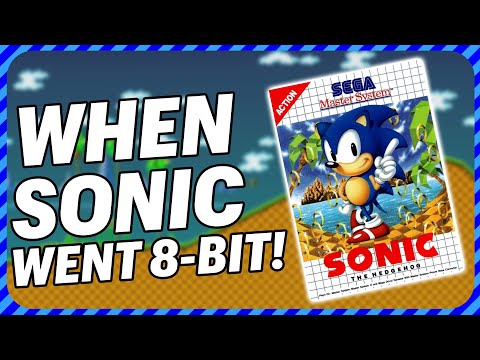 Видео: Sonic the Hedgehog перешёл с Sega Genesis на Master System и Game Gear в 1991 году! История 8-бит...