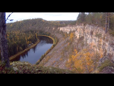 Видео: Тиманский Кряж на ваз 2106. Пижемские скалы. Река Пижма.