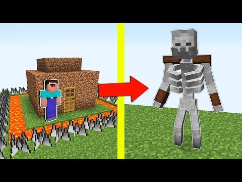 Видео: НУБ ПРОТИВ СКЕЛЕТОВ В МАЙНКРАФТ ! НУБ ПРОТИВ МОНСТРОВ В MINECRAFT ! #minecraft