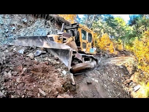 Видео: ОТКРЫТИЕ ЛЕСНОЙ ДОРОГИ, ЗАКРЫТО ИЗ-ЗА Оползня-БЕДСТВИЯ И Оползня-бульдозера вновь открываем