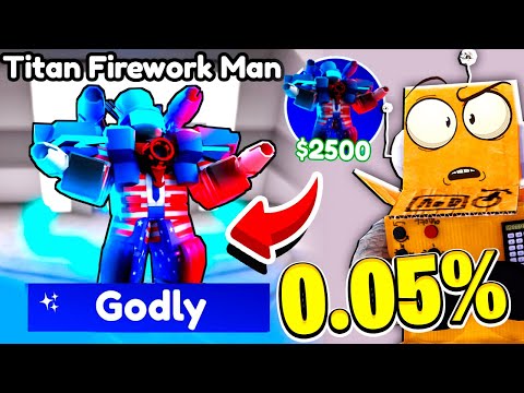 Видео: ШОК! ПОЛУЧИЛ ТИТАН FIREWORK MAN! 93 СЕРИЯ ROBLOX Toilet Tower Defense