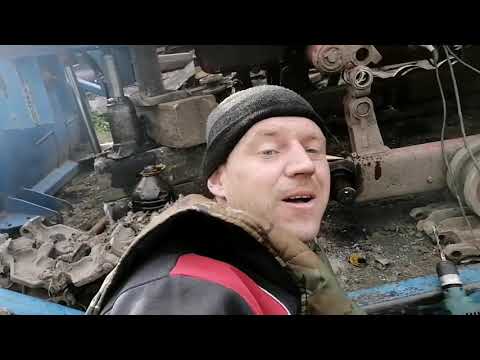 Видео: КтЗ Т-70с Часть 2 Ремонт натижнова Линивца