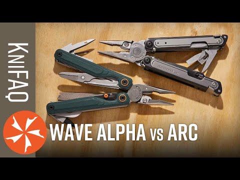 Видео: Leatherman Wave Alpha против ARC — KniFAQ #235