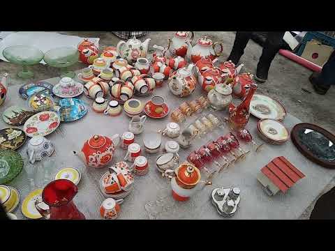 Видео: Вернисаж Измайлово. Барахолка. Проба "пера". Часть 1.
