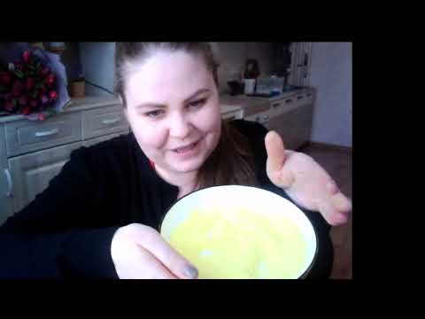 Видео: МК Зефирная мимоза на подвижной веточке от Анны Тверитневой