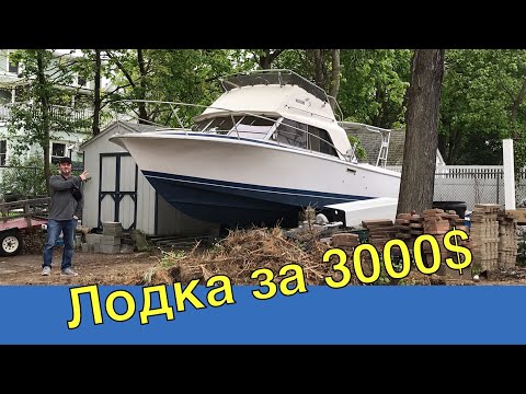 Видео: Лодка Phoenix 29 за 3000$ в США. Fishing boat in USA Marina