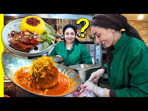 Видео: Мастер изысканной иранской кухни | Мать и дочь | Удивительные персидские гигантские блюда!