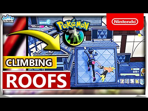 Видео: НОВИНКА: Обзор новых кадров с крыши Pokemon Legends Z-A