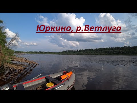 Видео: Открытие летней рыбалки с лодки. р.Ветлуга. Юркино Марий-эл. Ловля на кольцо и минифидер.