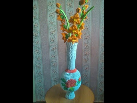 Видео: Гдалиолус  модульное оригами- мастер класс