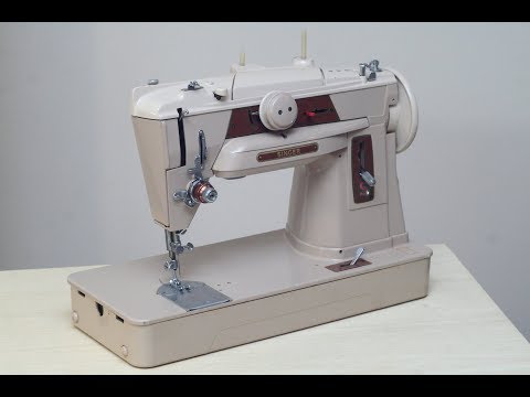 Видео: Singer 401G Nähmaschine Sewing machine Швейная машина test