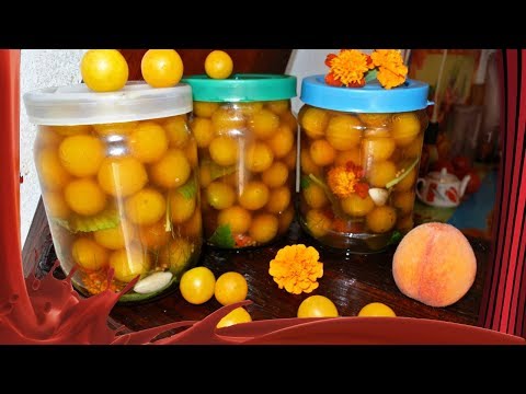 Видео: Маринованная алыча.