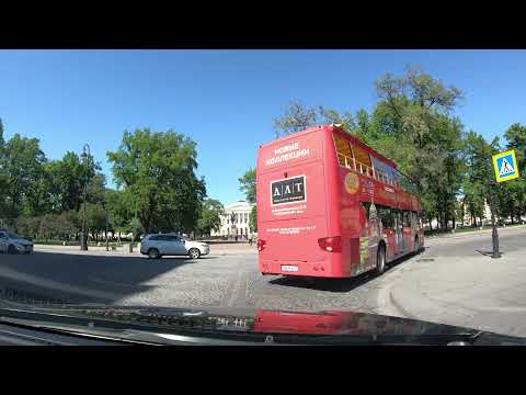 Видео: Санкт-Петербург /Городские дороги/ 4К