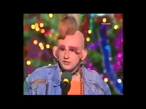 Видео: Панк Ирокез в роли деда Мороза - Святослав Ещенко (2)
