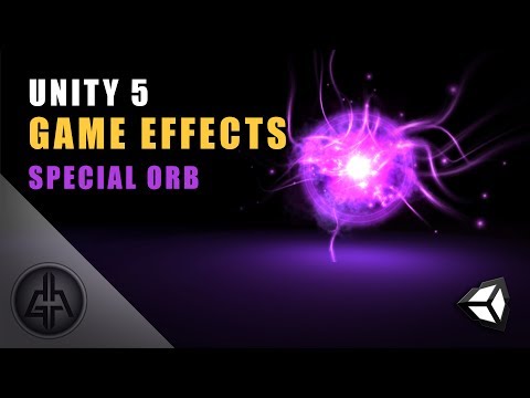 Видео: Unity 5 — Игровые эффекты VFX — Светящийся шар