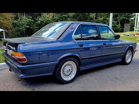 Видео: BMW E28 535i - почти M5, но не совсем.