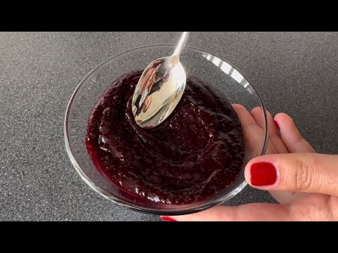 Видео: СМОРОДИНОВЫЙ КОНФИТЮР💜🫐💜 Ягодная начинка для торта и пирожных🧁😋