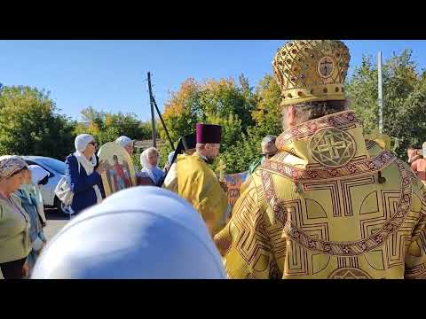 Видео: Крестный ход на праздник Воспоминание чуда Архистатига Михаила, бывшего в Хонех (IV в)