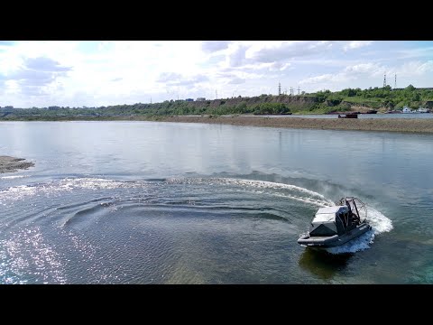 Видео: Ух ты, вот это разворот!  Новая концепция аэролодочного плота