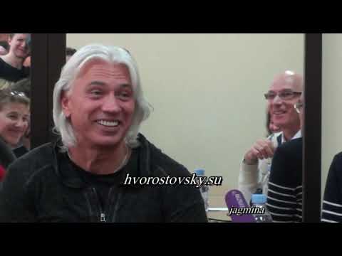 Видео: Дмитрий Хворостовский. Пресс-брифинг 26.04.2013 (фрагменты)