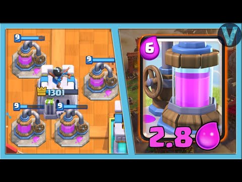 Видео: Самый БЫСТРЫЙ СБОРЩИК в МИРЕ! Дико ору с колодой за 2.8 элксира / Clash Royale