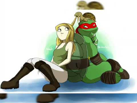 Видео: TMNT и их новые девушки/клип/Я сочиняю роман.