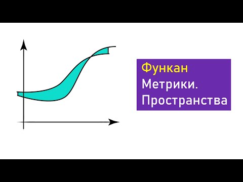 Видео: Функциональный анализ.1.Метрики.Функциональные пространства C,L,l