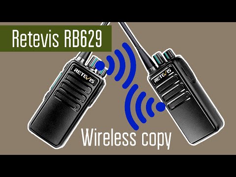 Видео: Retevis RB629. Безлицензионная рация, перехват частоты, клонирование по эфиру.