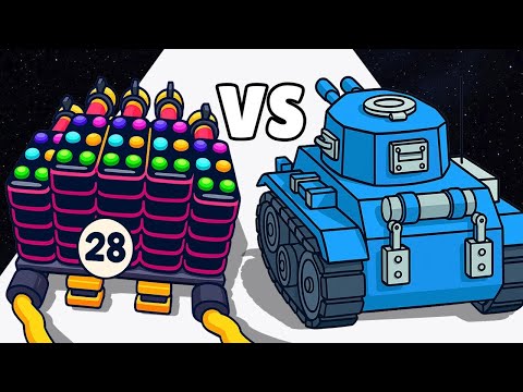 Видео: 🤖 TOY RUMBLE 3D VS RUNNER MERGE TANK — ЭПИЧНАЯ БИТВА ТАНКОВ!