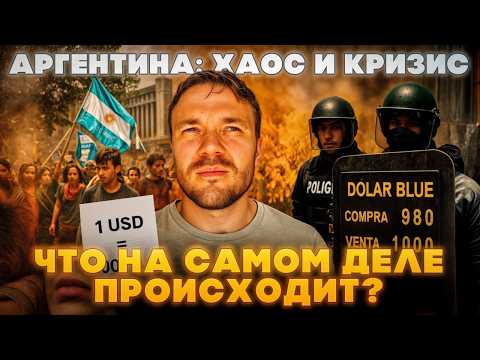 Видео: АРГЕНТИНА - Большие перемены. Социализм, протесты нон-стоп и черный курс песо
