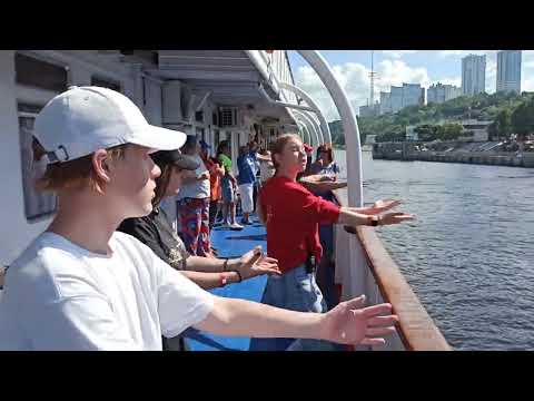 Видео: Гимн теплохода "КУТУЗОВ". Июль 2022 г.
