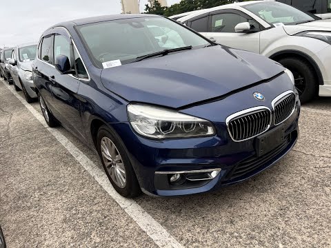 Видео: BMW 218 Active Tourer с аукциона Японии