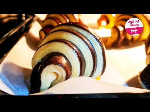 Видео: Королевский Круассан! Никто не говорит об этих Секретах!!! Божественно вкусные, Слоеные и с начинкой