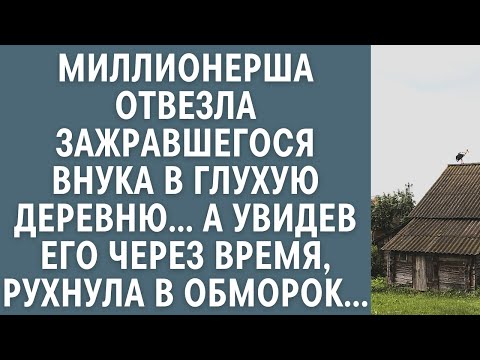 Видео: Миллионерша отвезла зажравшегося внука в глухую деревню… А когда увидела его через время, обомлела…