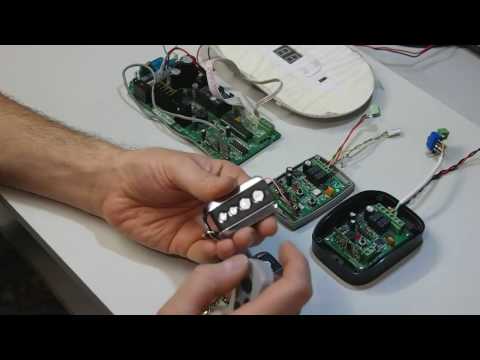 Видео: Пульт-брелок DT-4 V2, часть 2 - копирование