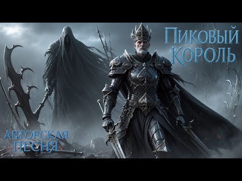 Видео: Пиковый Король (AI Music) | Авторская рок-баллада о безумном и холодном Пиковом Короле
