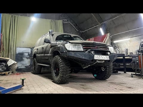 Видео: Ставим мосты от Nissan Patrol в Toyota Land Cruiser