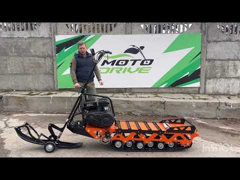 Видео: Снегокат СОБОЛЬ 8л.с вариатор tav2-40