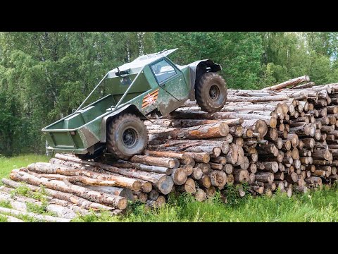 Видео: ОН ТОЧНО ЗАЕДЕТ. ВЕЗДЕХОД АГ-34.