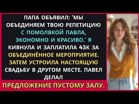 Видео: Родители Превратили Мою Свадебную Репетицию в Помолвку Брата и Заставили Меня Заплатить 43К За Оба