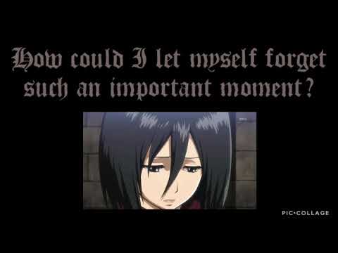 Видео: All But Forgotten | ASMR | Пьяный! Микаса Акерман x Слушатель, часть 2