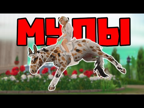 Видео: Покупка ВСЕХ Мулов | Лошадь Клоун | Star Stable