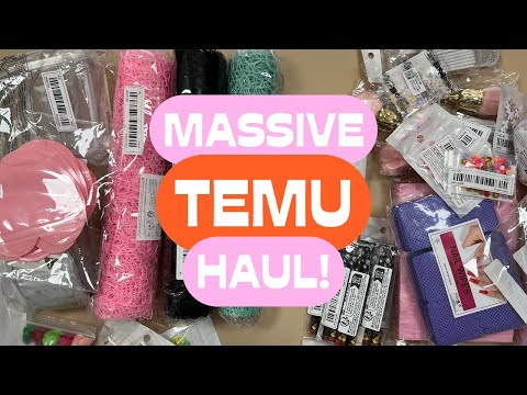Видео: MEGA TEMU Craft Haul Вы не поверите, что я нашла! со ССЫЛКАМИ!