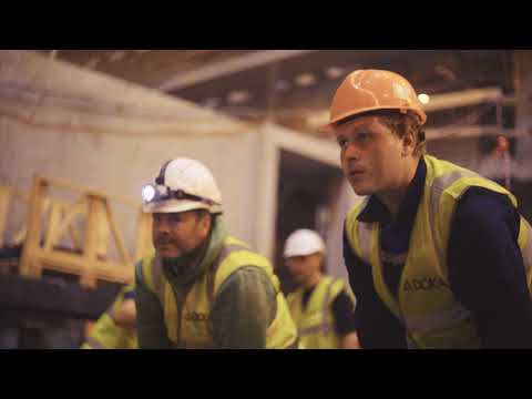 Видео: Концертный зал "Зарядье". Этапы монтажа.