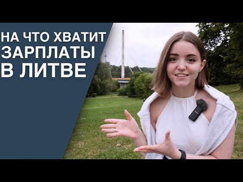 Видео: СКОЛЬКО СТОИТ ЖИЗНЬ В ЛИТВЕ | хватит ли средней зарплаты | расходы на жизнь иностранца в Литве