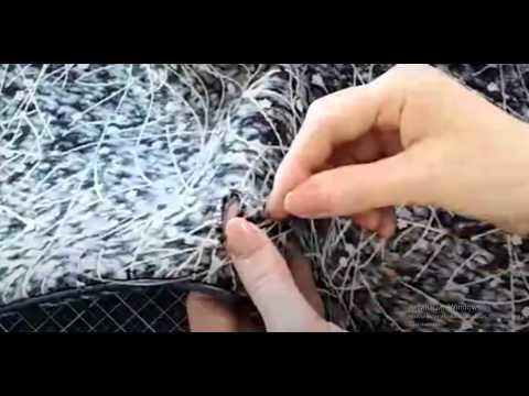 Видео: Обработка петли для пальто вручную.