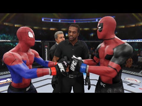 Видео: ЧЕЛОВЕК-ПАУК vs ДЭДПУЛ БОЙ в UFC 3 / Spiderman vs Deadpool