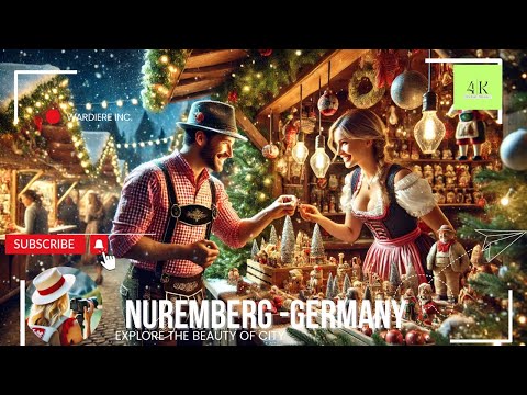 Видео: Нюрнберг - Германия - Самая красивая рождественская ярмарка 2024 года - Пешеходная экскурсия - Touri